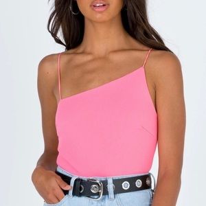 Princess Polly Evella Bodysuit Bright Pink